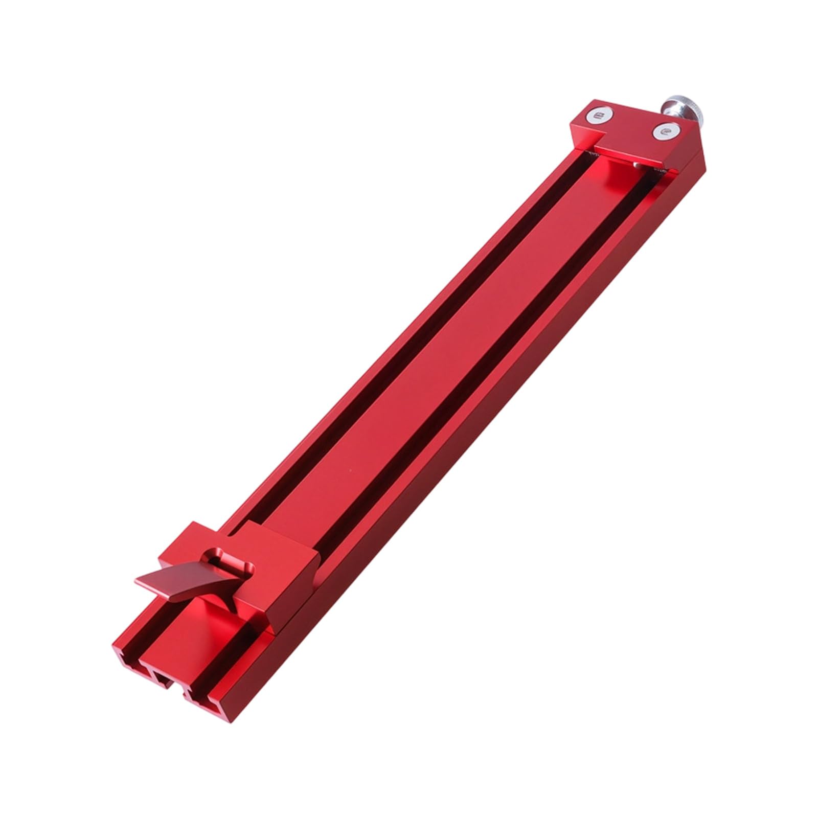 Tsophreniq Red Aluminum Circular Guide Track, Tool-Less Installation & Nonslip Base For Accurate Woodworking Cuts Sub-Millimeter Accuracy