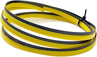 1435x13x0.65mm Bi Metal Bandsaw Blade 6 10 12 14 24 TPI M42 Bi-Metal, Band Saw Blades Woodworking Cutting Metals 1pcs (Color : 10-14TPI, Size : Metal Cutting)