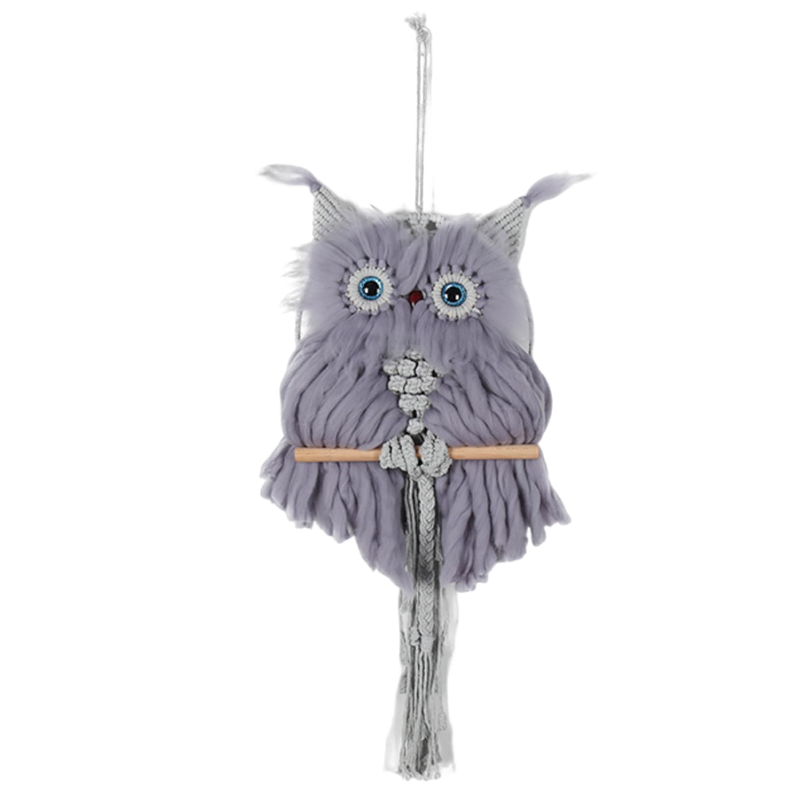 Buxuaaaa Owl Wall Hanging Tapestry, Woven Ornament for Home Decors, Small Nursery Gallery Artwork