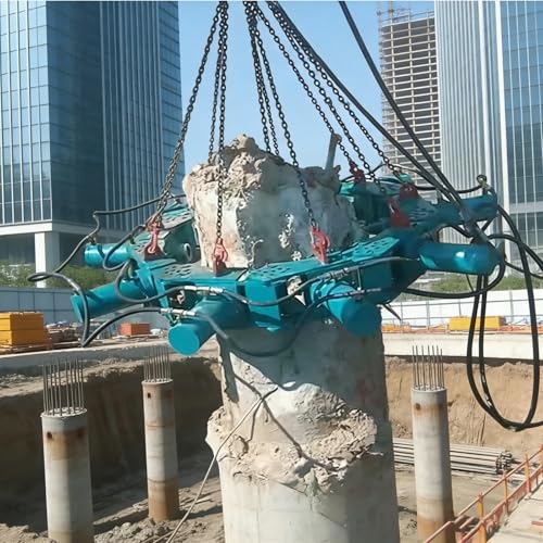 Multi-Cylinder Concrete Pile Head Crusher Hydraulic