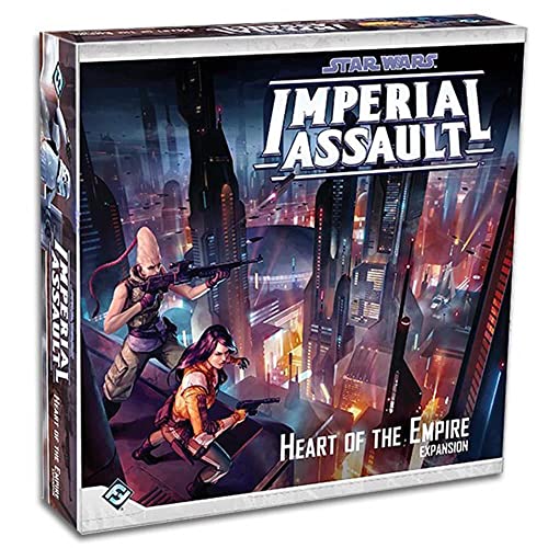 Image of Star Wars Imperial Assault Board Game Heart of the Empire EXPANSION - Epic Sci-Fi Miniatures Strategy Game for Kids and Adults, Ages 14+, 1-5 Players, 1-2 Hour Playtime, Made by Fantasy Flight Games