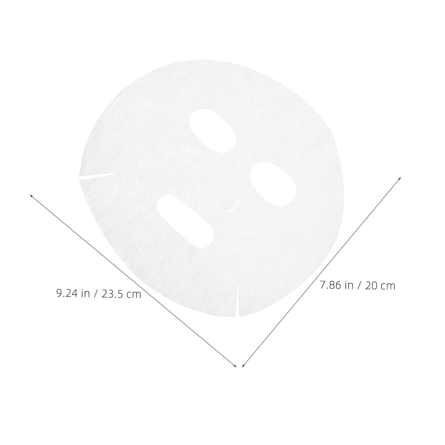 BESTYASH 400pcs Cotton Face Mask Sheets Disposable Compressed Facial Mask Cloth Face Design, Locks Essence, Sustainable Material for Home Beauty Treatments and DIY Skincare