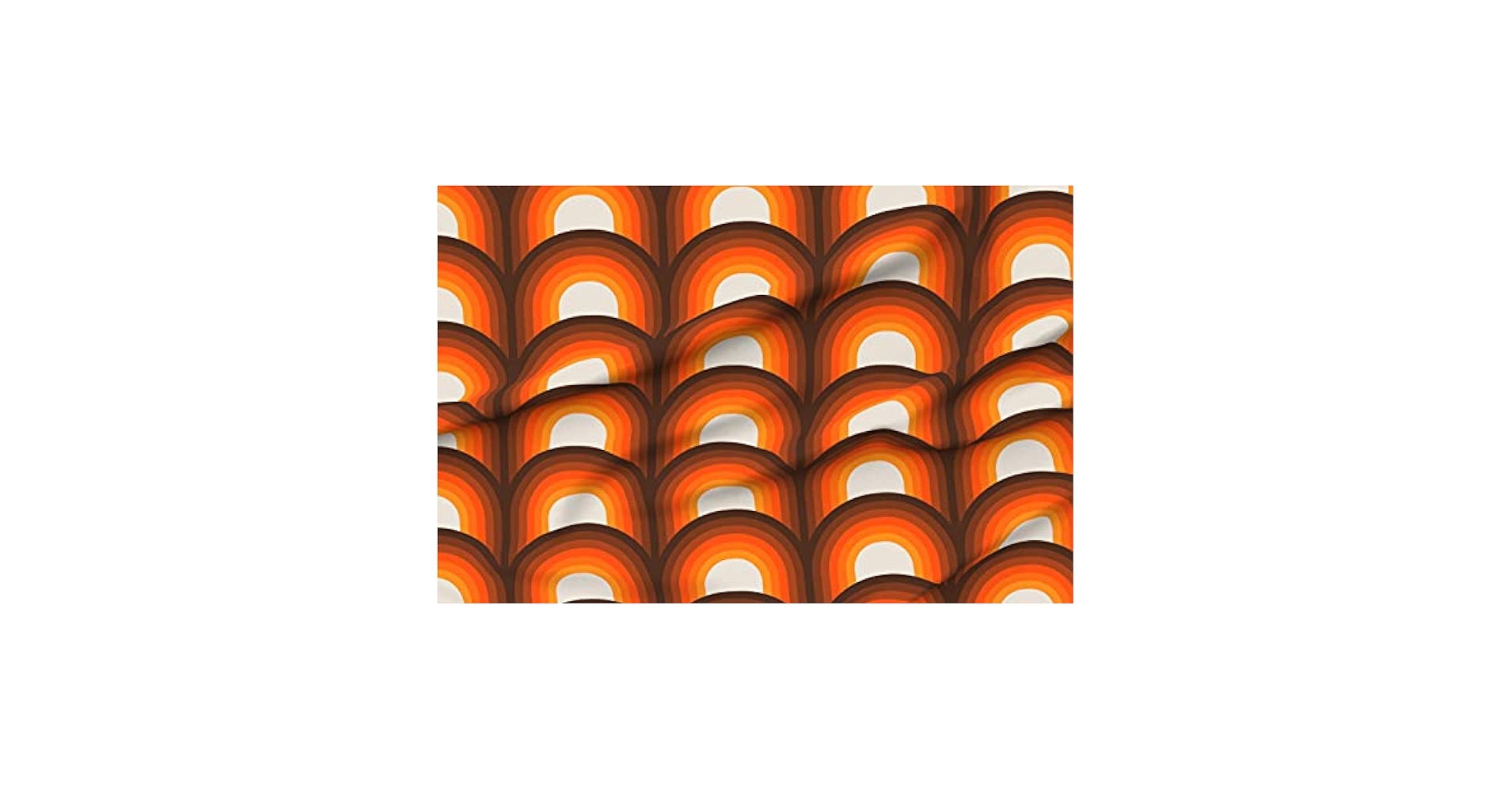 Amazon.com: Spoonflower Fabric - Retro 1960S 1970S MCM Mid