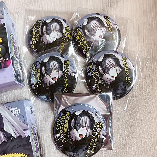 Amazon | FGO ジャンヌオルタ 百面相 缶バッジ | バッジ | おもちゃ