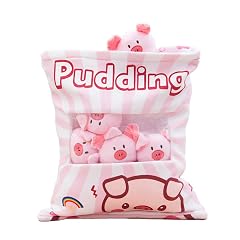 Bag of Plushies Bag Plush Bag of Goodies Pig Plush Cat Plush Bunny Plush Strawberry Plush Dino Plush