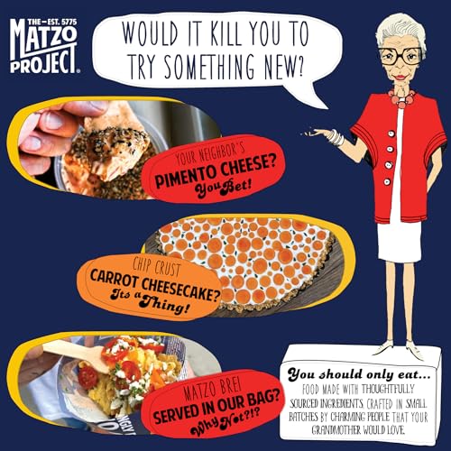 The Matzo Project Crispy Matzo Chips, Cinnamon Sugar Flavor, Vegan, Nut Free, Back-to-School Snack Packs, 3-Pack, 6 oz. Each, Kosher but NOT Kosher for Passover - Thumbnail 6