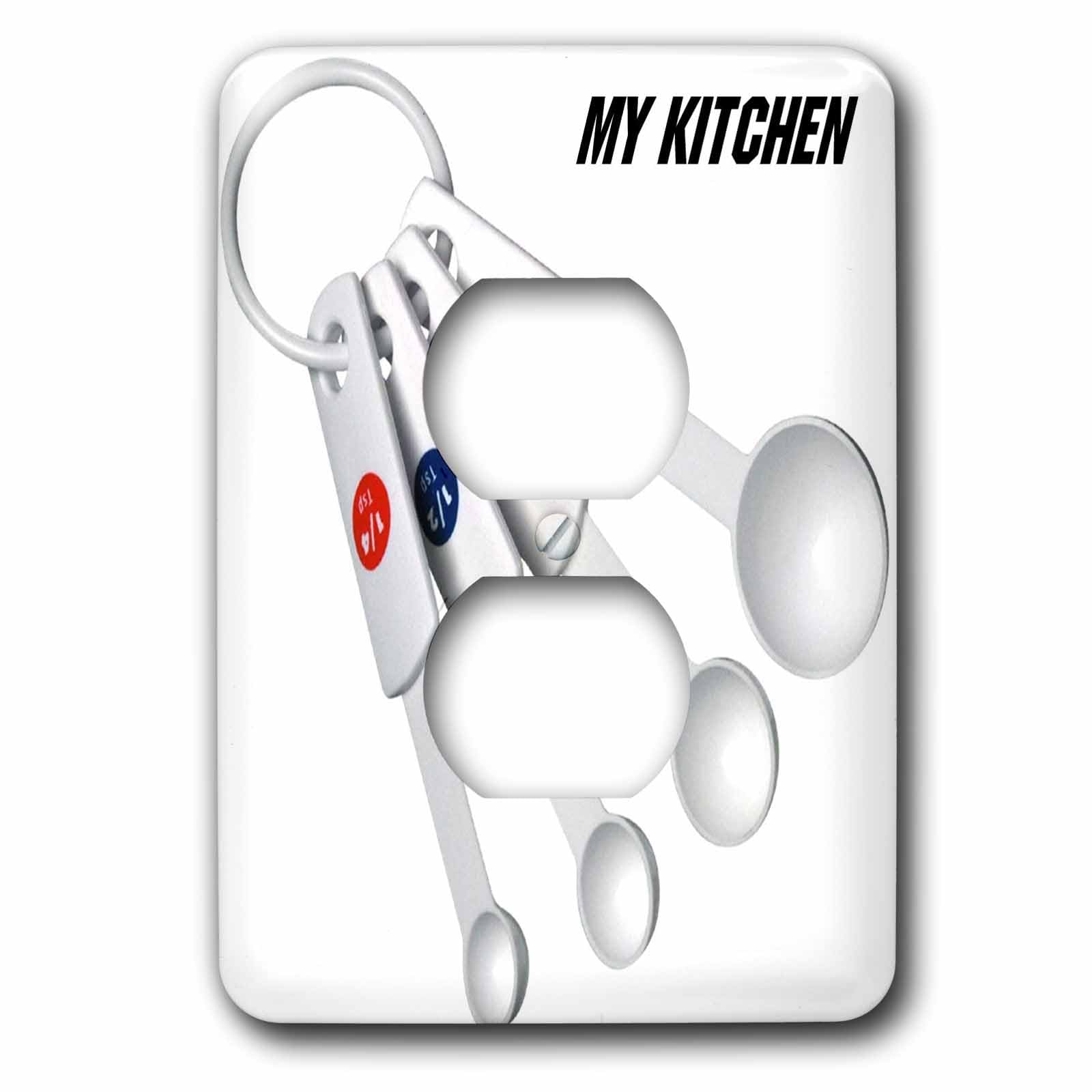 Cache prise 2 prises 3dRose lsp_33168_6 pour cuisine