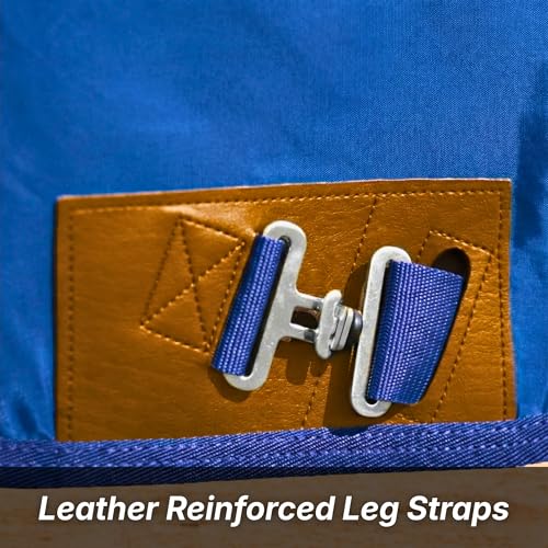 Nylon Horse 420D Stable Sheet | Breathable & Durable Horse Sheet | Keeps Coat Clean, Smooth & Shiny | Adjustable Fit Summer Sheet (60"– 86" Sizes) - Image 7