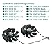 RAKSTORE PLA09215S12H Graphics Card Cooling Fan Replacement for EVGA RTX 2060 Super RTX 2070 2070 Super RTX 2080 2080 Super RTX 2080 Ti XC Quiet Cooler Fan (for XC Edition)