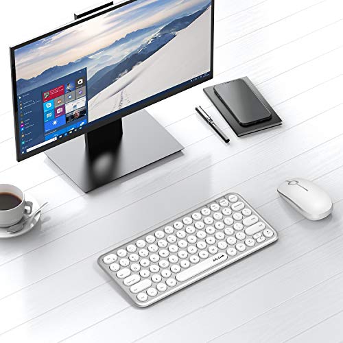 Wireless Keyboard and Mouse, Jelly Comb KS45 2.4GHz USB Keyboard and