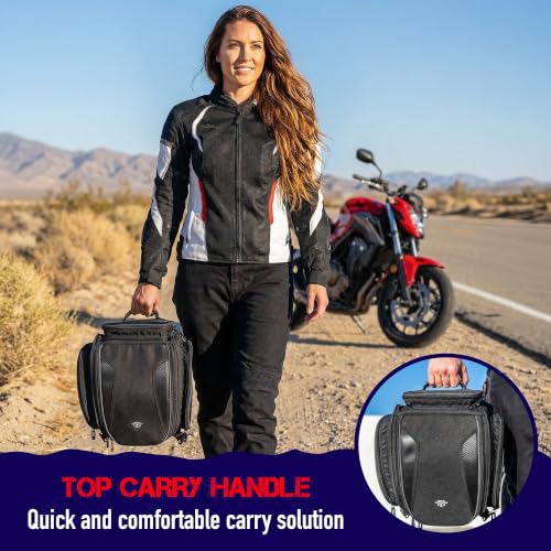 Bolsa trasera para moto Nomad 18-22L impermeable miniatura 3