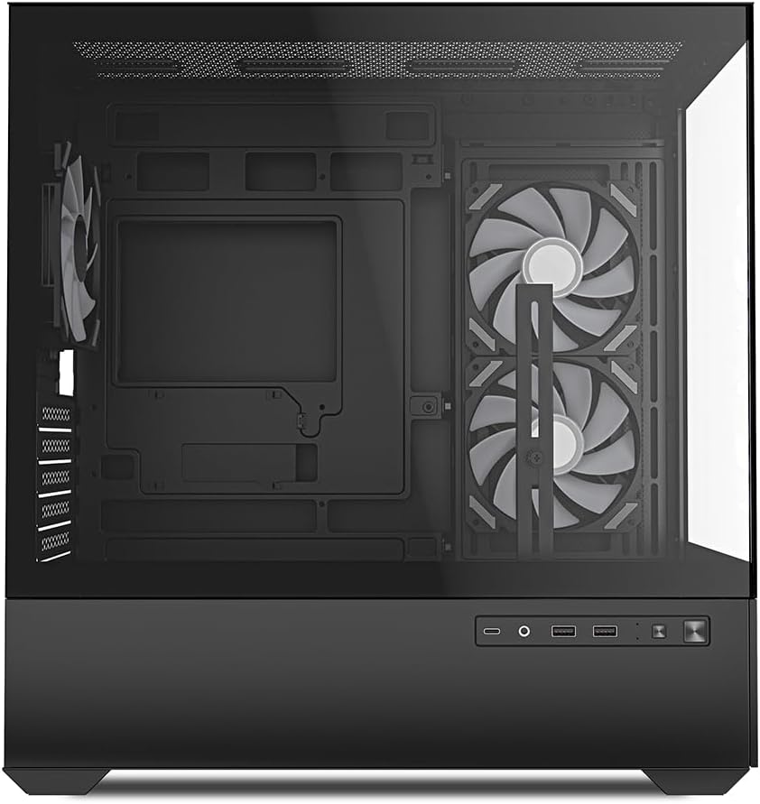 Sharkoon MK6 RGB PC Case Micro ATX Black