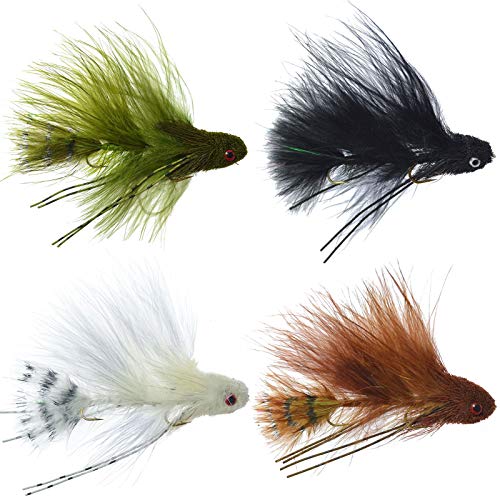 Top 5 Smallmouth Flies: A Fly Angler's Essential Guide 7 The Fly Fishing Place Mini Dungeon Sampler Articulated Streamers Trout Bass Fly Fishing Flies - Set of 4 Hook Size 6