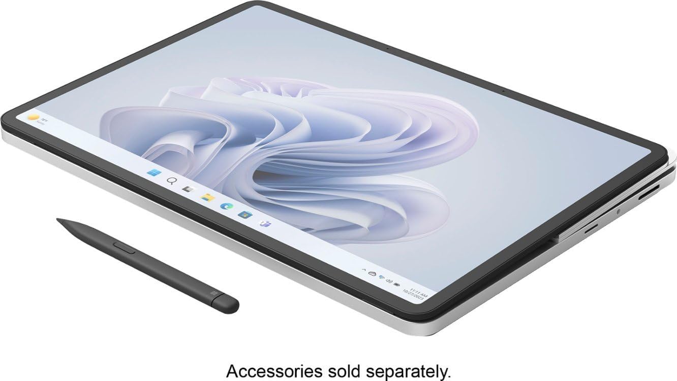 Microsoft Surface Laptop Studio 2, 14.4"" 2400 x 1600 Touchscreen Display, Intel Core I7-13700H, GeForce RTX 4050, 16GB RAM 512GB SSD, Windows 11 Home, Platinum, with MTC Stylus Pen, Silver