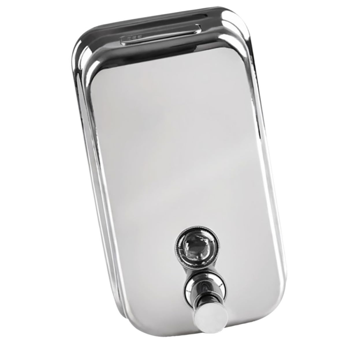 Distributeur savon liquide rechargeable de 1000ml en acier inoxydable