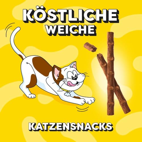 DREAMIES™ Meaty Sticks Katzensnacks Huhn 14 x 6 x 5g