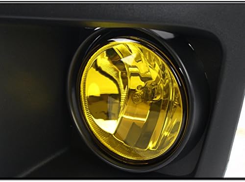For GMC Sierra 1500 Bumper Driving Fog Light Lamp Yellow W/Bulb