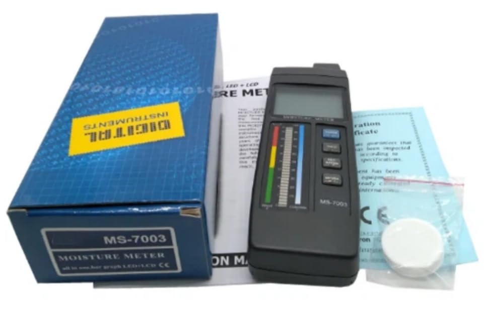 MS7003 - Medidor de humedad de hormigón para madera