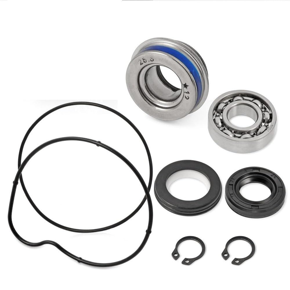 bomba agua con motocicleta Ajuste para Yamaha Fit para Raptor 660 660R YFM660R 2001-2005 Kit de reconstrucción de sello de bomba de agua Junta tórica de rodamiento Bomba de agua