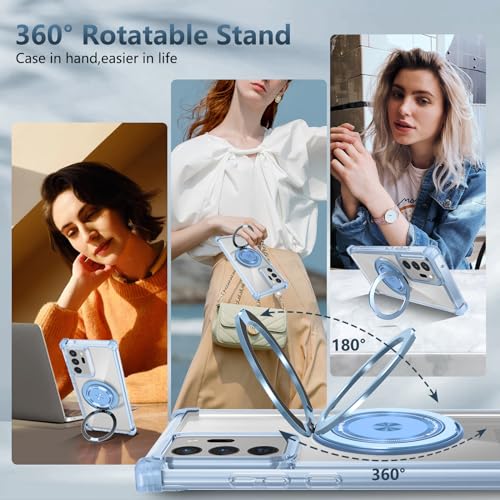 Coque Samsung Note 20 Ultra 5G transparente avec protège-écran et support