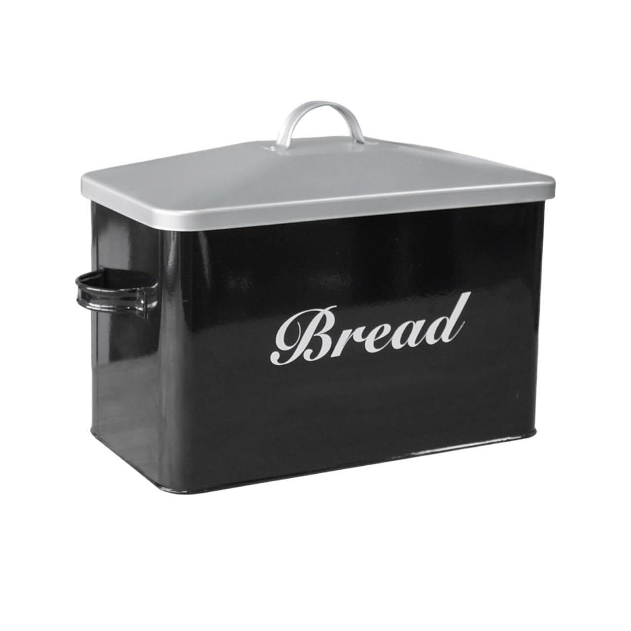 LSNNMU Metal Bread Box Bin For Kitchen Countertop Homemade Food Storage Container For Organisation