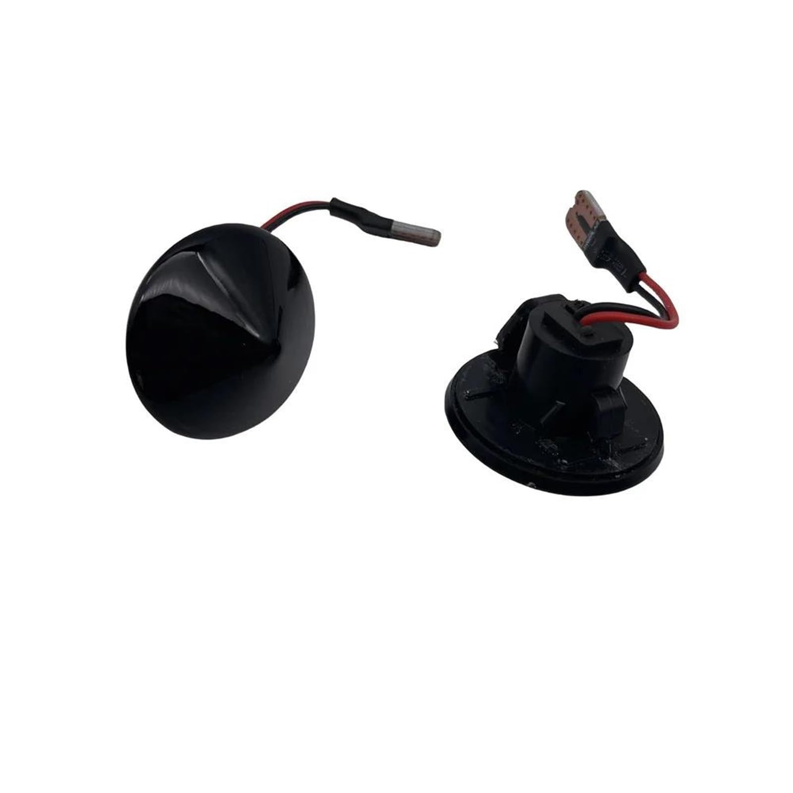 ESPYN Indicatore Direzione per Fiat per Punto 188 1999-2010 per Fiat per Doblo 2001-2005 2 Pezzi Dinamica LED Indicatori di Direzione Indicatore Laterale Lampada Fanale Fanalino Freccia(Smoked Black)