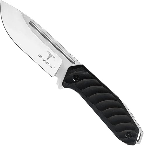 Miniatura 4 de Cuchillo de caza, cuchillo de supervivencia D2, cuchillos de hoja fija G10, mango Kydex, funda Molle Clip para campamento, supervivencia, equipo de