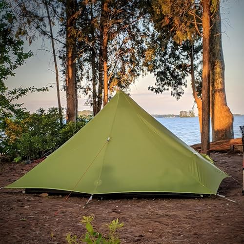 Miniatura 6 de Night Cat Tienda Ultraligero 1 Persona: Impermeable Campaña Para Mochileros Senderismo Profesional Camping
