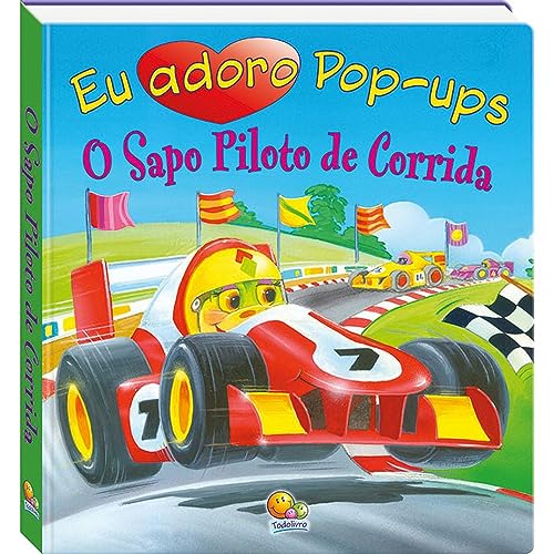 Eu adoro Pop-ups! Sapo piloto de corrida, O: