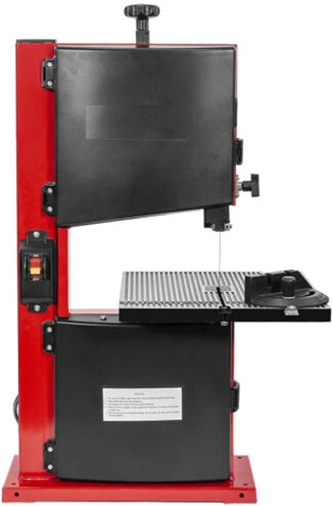 9" Benchtop Stationary Band Saw Woodwork Adjustable Angle DIY w/Dust Port,Jikkolumlukka