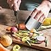 Stainless Steel Finger Guard, 2024 Stainless Steel Finger Guard Knife Cutting Protector, Premium Slicing Tool Finger Protector Finger Protectors for Slicing, Dicing, Chopping Vegetables (2Pcs)