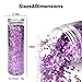 LoveOurHome 150g Chunky Body Glitter Holographic Purple Star Moon Heart Butterfly Glitters Flakes Sequins Accessories for Resin/Crafts/Nails/Makeup