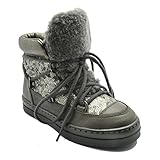  Zapatos Niña Botas Botines Unisa Fril Ft Acero 28