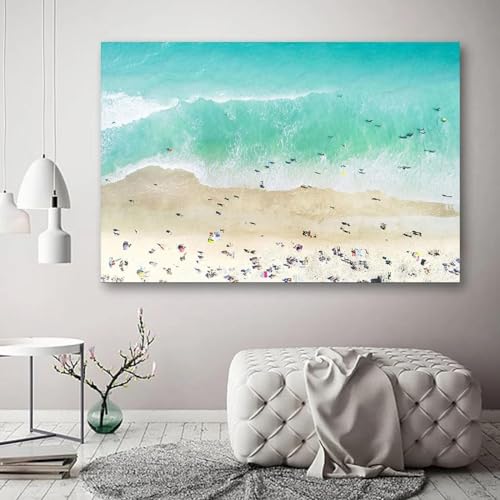 Affiches et impressions de photographie de plage pour décoration salon moderne et lumineuse