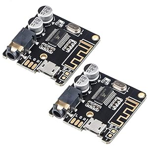 2 stuks Bluetooth Audio Receiver Board voor Audio Versterker 3.7-5V BT5.0 Stereo Auto Luidspreker Versterker DIY