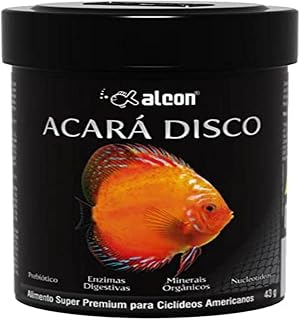 Ração Super Premium Para Peixe Acará Disco 43g Alcon