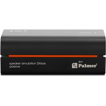 Palmer River Film Passive Speaker Simulation DI Box Black