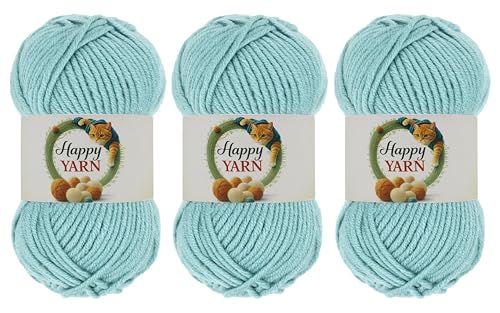 Sunny Cat Happy Yarn Aqua Mist image