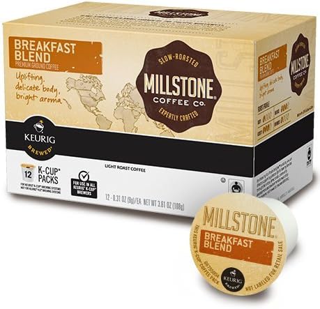 Millstone Breakfast Blend Coffee K-cup 18 Count (Pack of 2)