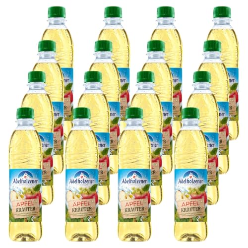 Adelholzener Apfel Kräuter 16 Flaschen je 0,5l inkl Mehrweg Pfand