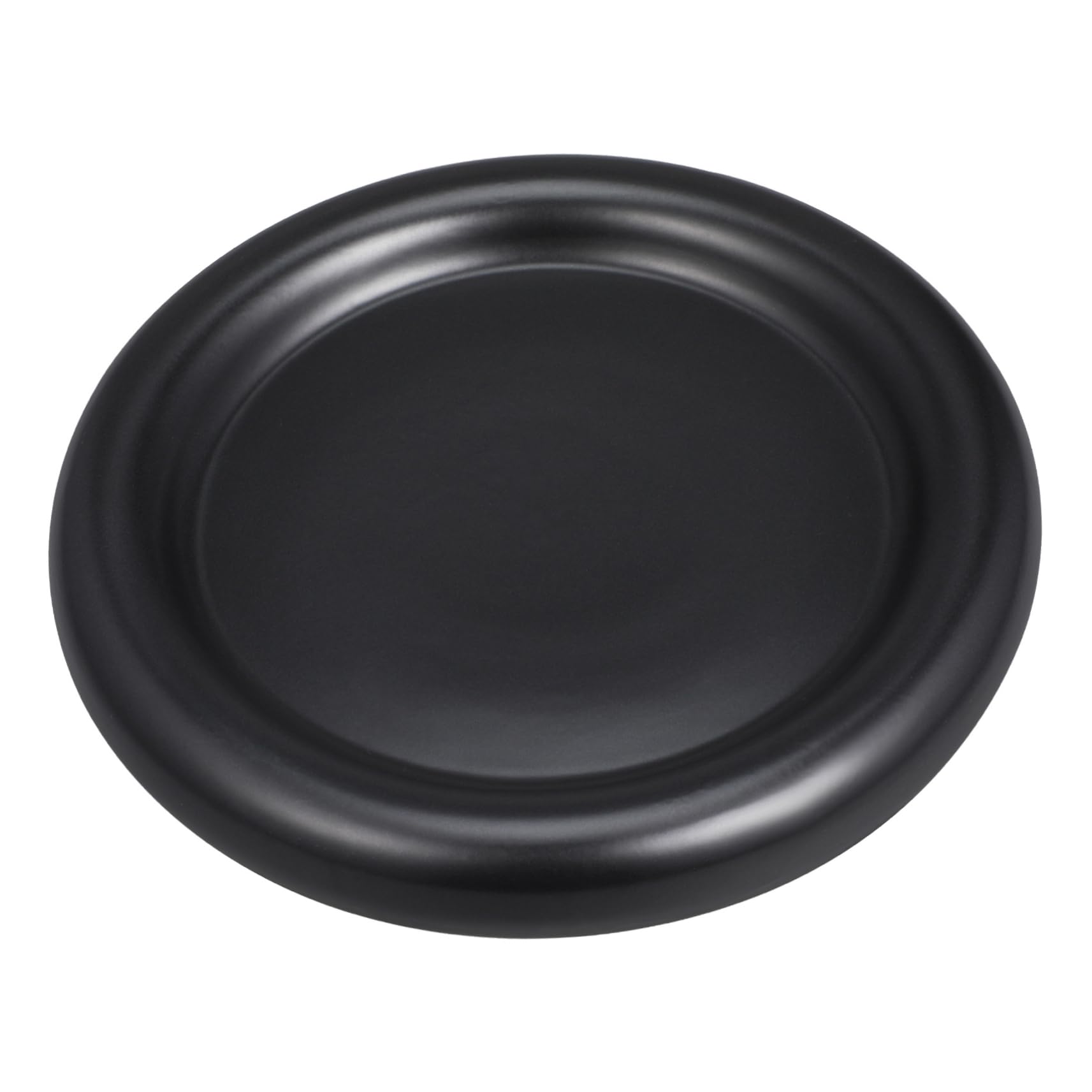 Assiette céramique repas plat et entrée avec rebord épais chic