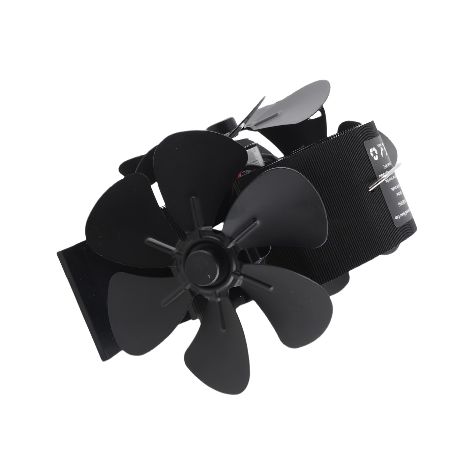 Wärmebetriebener Ofenventilator, Aluminium, 3 Köpfe, 18 Flügel für Effizientes Heizen in Holzöfen von 122 Bis 662 Fahrenheit