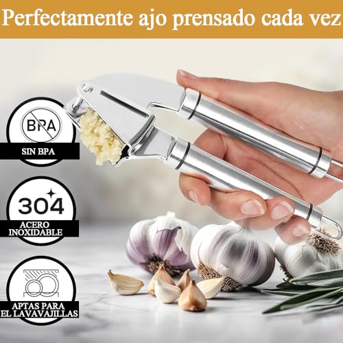 Opiniones y reviews de Exprimidor de ajos favoritos de las personas. 27 Imagen adicional