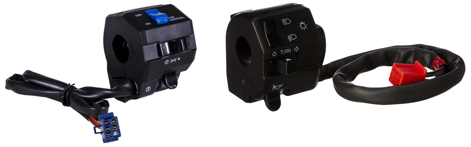 uno minda sw-0672l handle bar switch- right side (self start) for-bajaj-discover/xc-125 & uno minda sw-0671c handle bar switch- left side for bajaj-c-100, caliber, platina, pulsar o/m