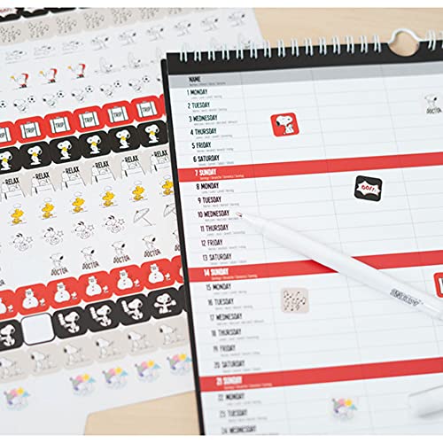empireposter Snoopy - Planner Set 2021/2022-16 maanden vanaf sept. 2021 met vele extra's - Image 7