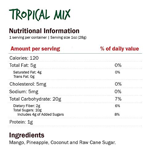 Natural Sins Crispy Tropical Mix Chips, 1 Ounce Bags (Pack Of 6) #TOP4