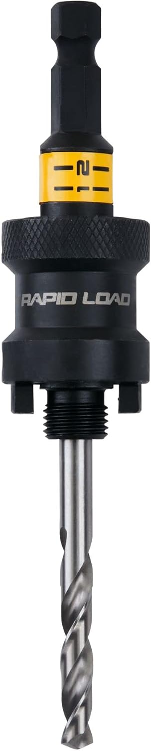 DEWALT Rapid Load Hole Saw Arbor, 3/8-in (DAH9938PBM)