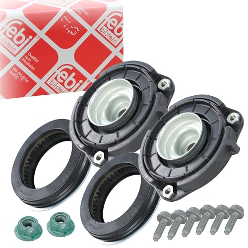 febi bilstein 37897 Federbeinstützlagersatz mit Kugellager und Anbaumaterial, 1 Stück