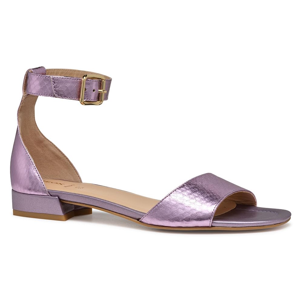 Geox D New ERAKLIA 15 B, Women’s Slide Sandal, Lilac,
