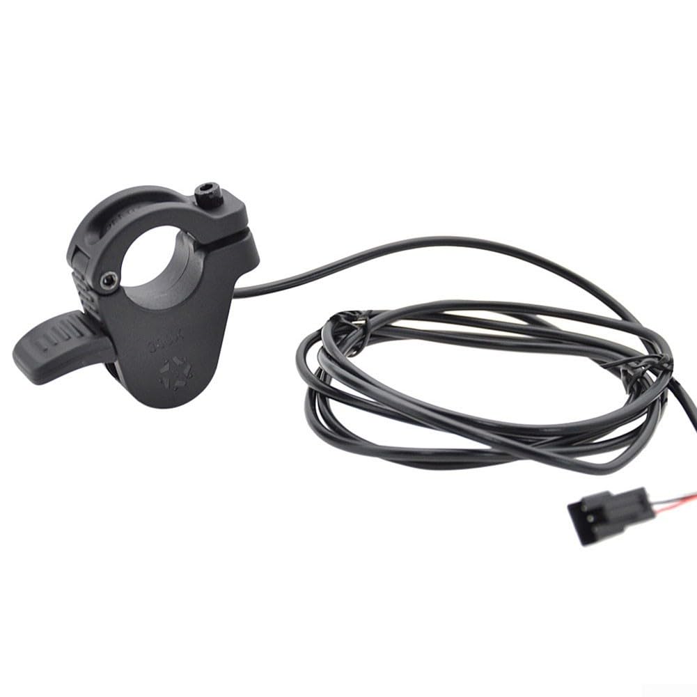 Electric Scooter Thumb Throttle for 22.2mm Handlebars 5V Input 0-70 Degree Rotation Range 300X Compatible IPX5 Rated (SM interface)